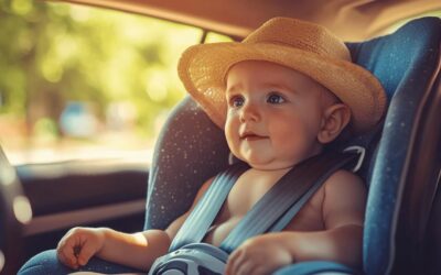 Comment proteger bebe de la chaleur en voiture ? Reconnaitre et agir face au coup de chaleur