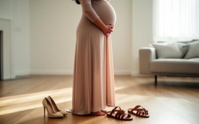 Porter des talons hauts pendant la grossesse : bien ou pas ? Les alternatives confortables à privilégier